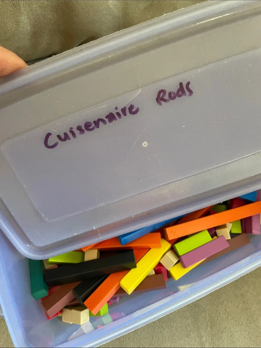 Cuisenaire Math Manipulative Rod Set with On the Farm Work Book
